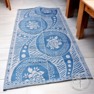 Blue Plastic Mats - Esha Brand - 6X9