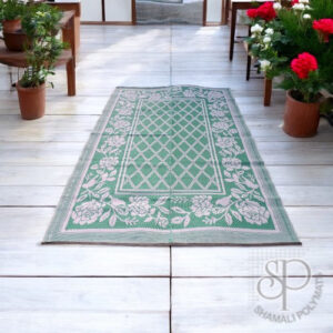 Green Plastic Mats - Esha Brand - 6X9